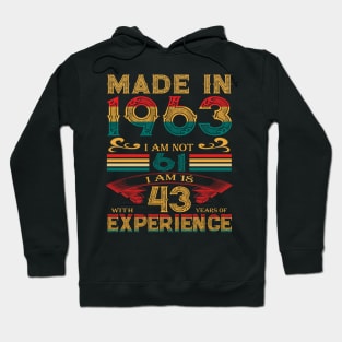 AUGUST 1963 Hoodie